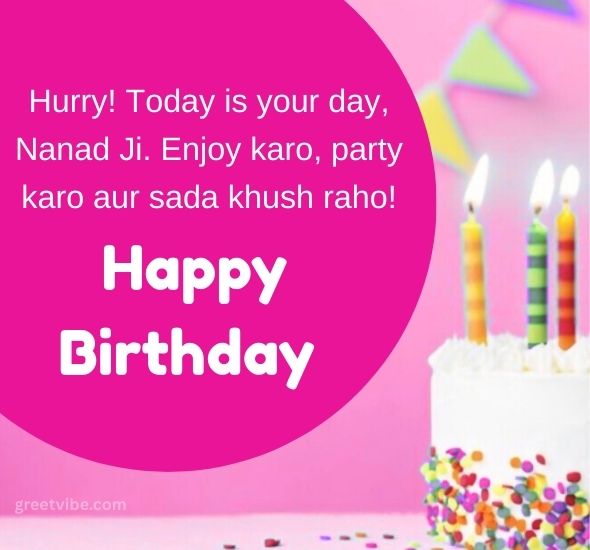 Birthday Wishes for Nanad