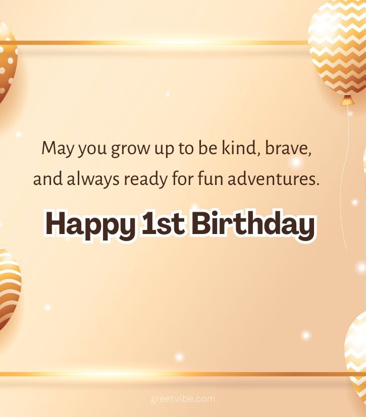 Blessing Happy Happy Birthday Images for One Year Old Baby