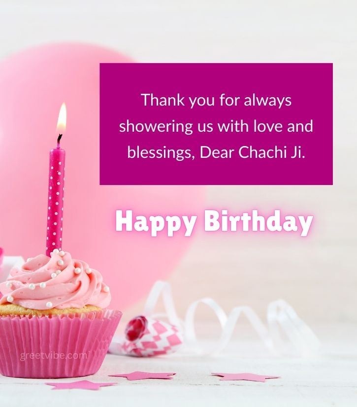 Happy Birthdayr Chachi Ji Images