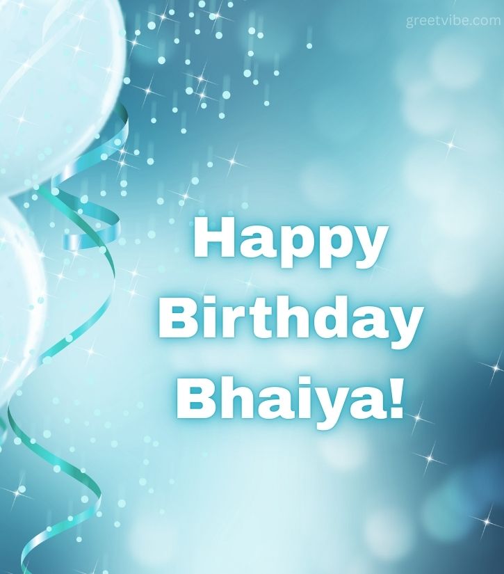 Happy Birthday Bhaiya Images