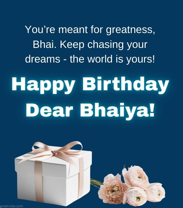 Happy Birthday Bhai Images With Touching Lines