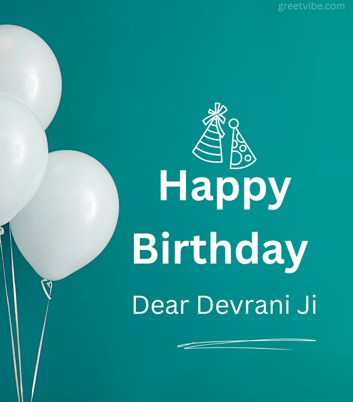 Devrani Ji Happy Birthday Images