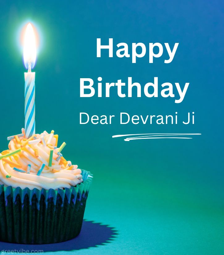 Devrani Ji Happy Birthday with Cake