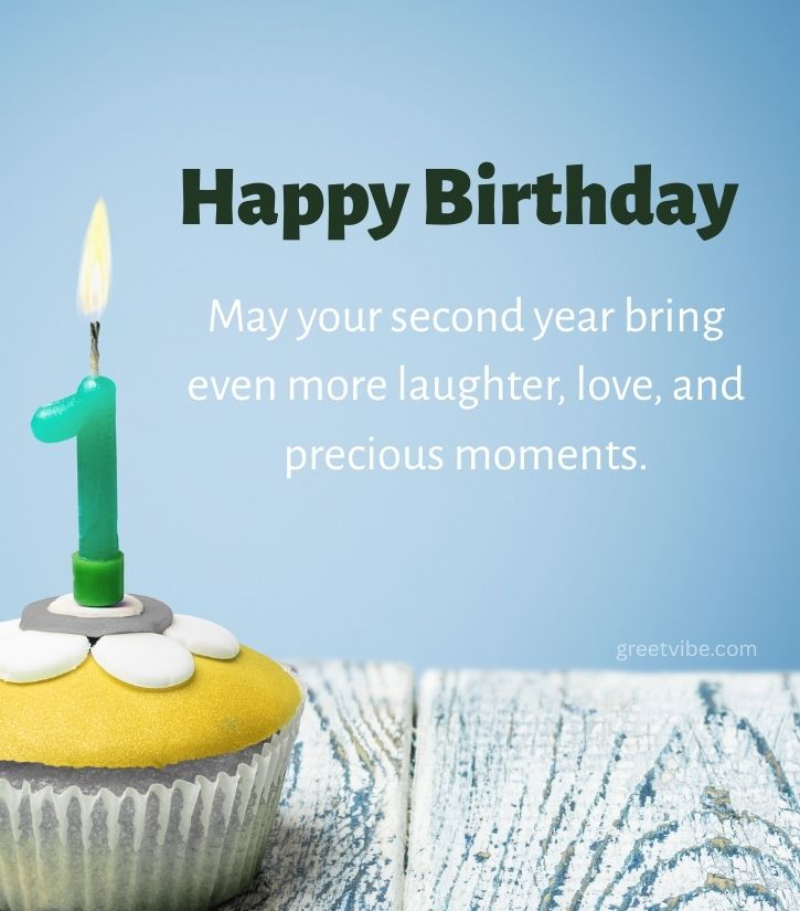 Happy First Birthday Wishes with Blessings Quotes