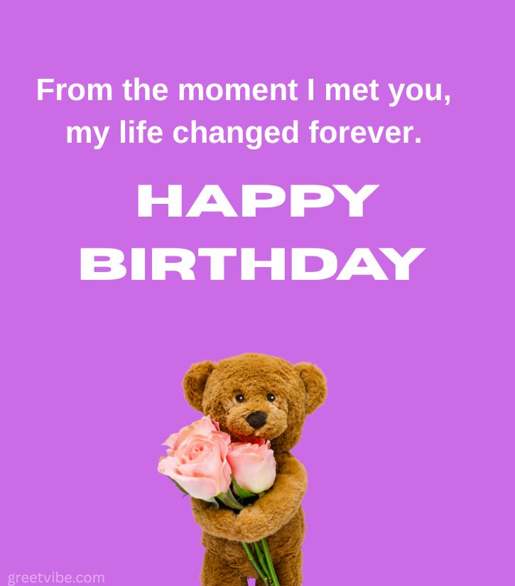 Happy Birthday Wishes for Lover