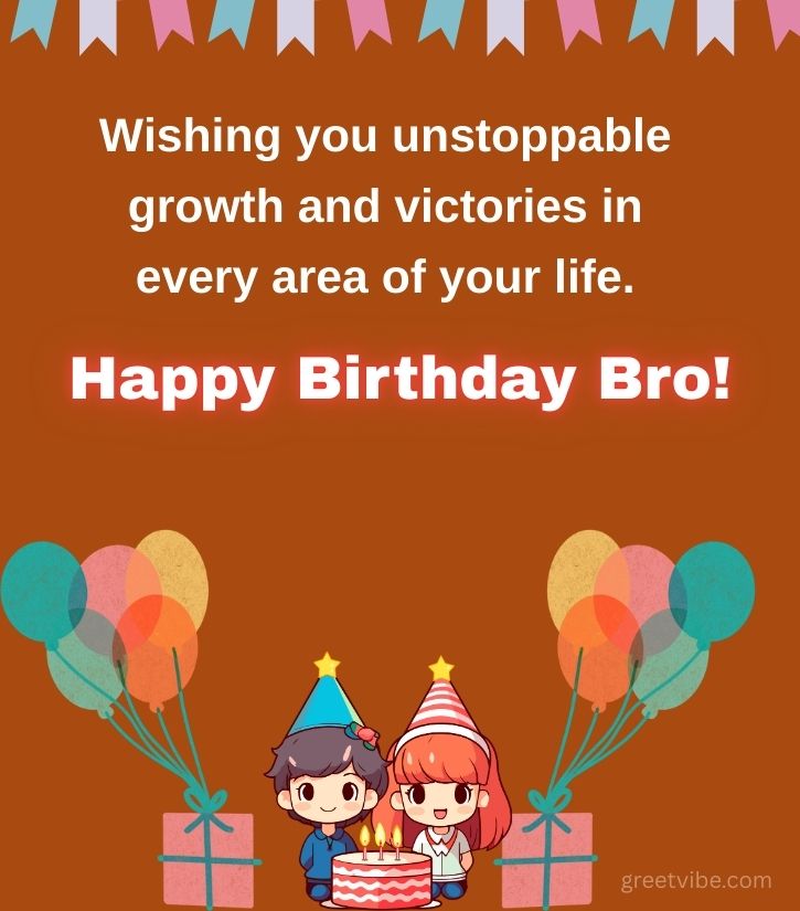 Birthday Greetings for Bhai