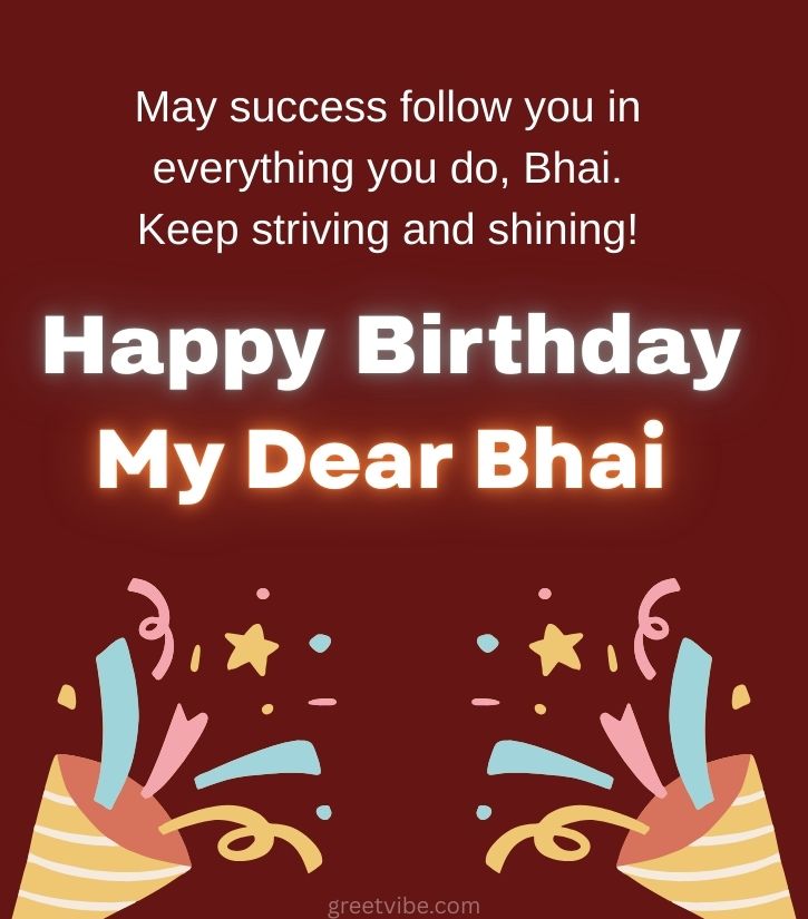 Happy Birthday Bhai wishes Touching Wishes