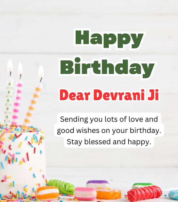 Happy Birthday Quotes for Devrani Ji