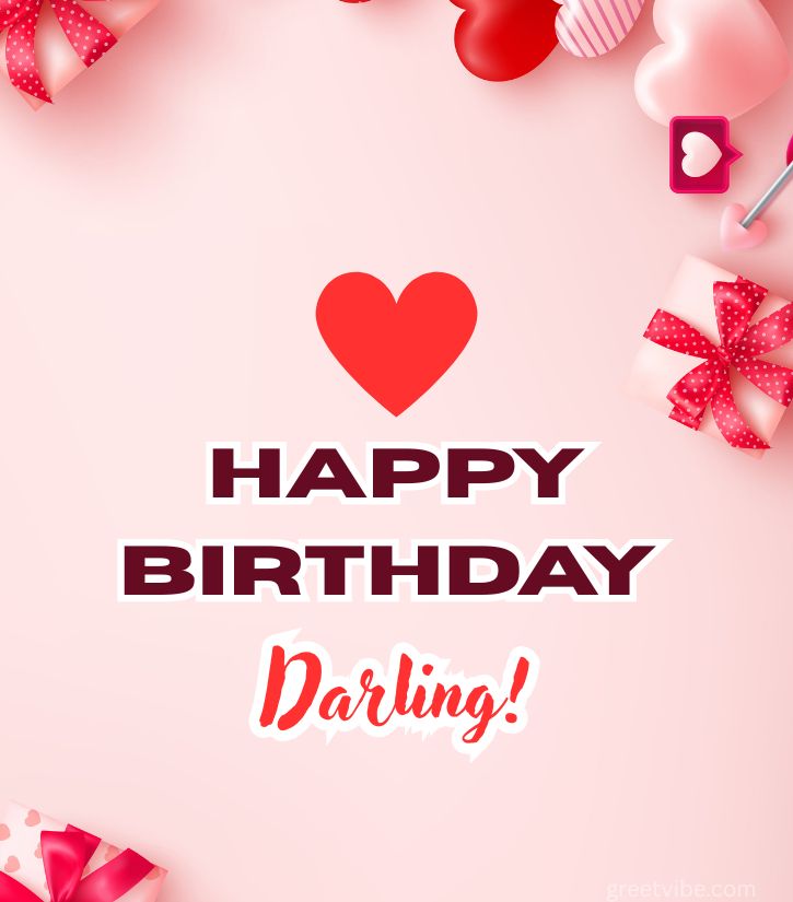 Happy Birthday Darling Images