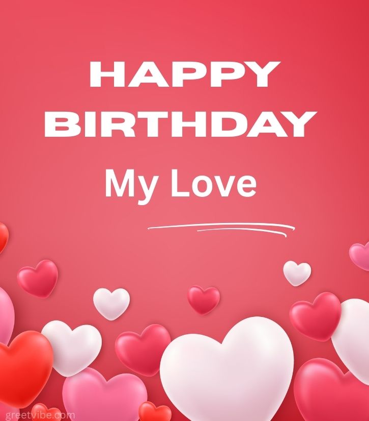 Birthday Images for Girlfriend with love