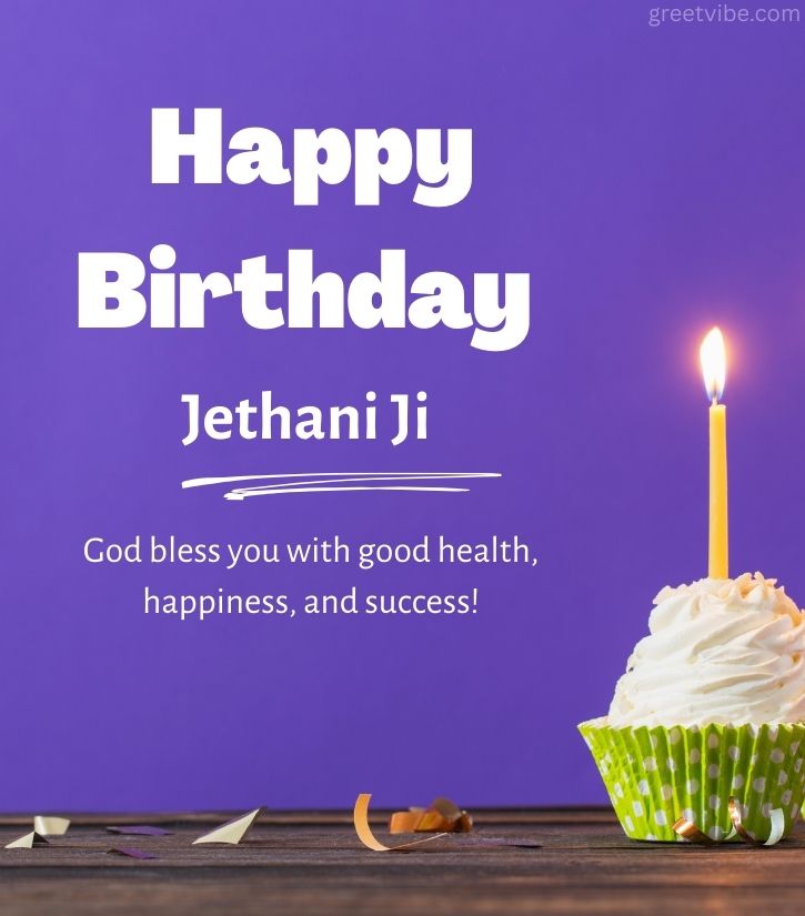 Birthday greetings for Jethani Ji with Cake