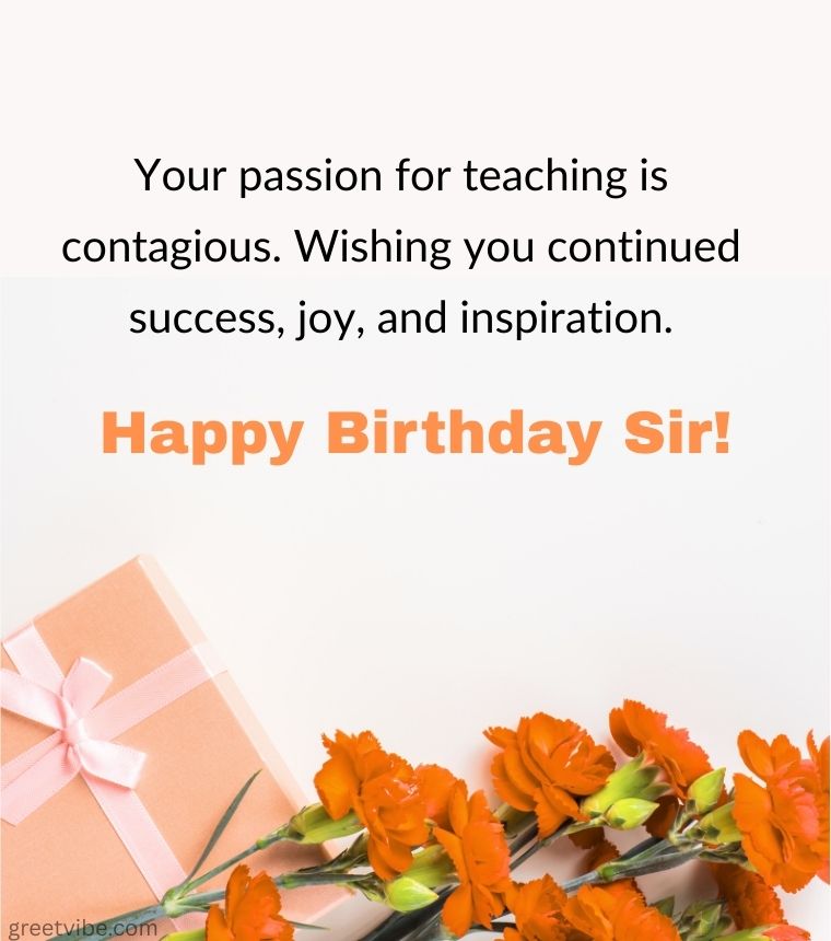 Happy Birthday Quotes for Respected School Teacher