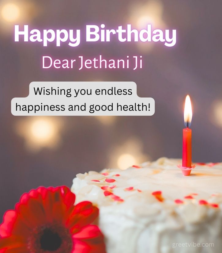 Happy Birthday Images for Jethani