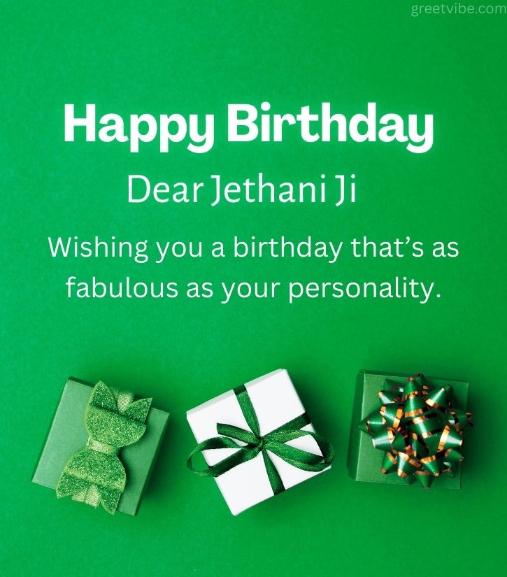 Happy Birthday Wishes for Dear Jethani ji
