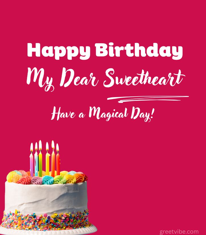Love Birthday Images for Sweetheart Love