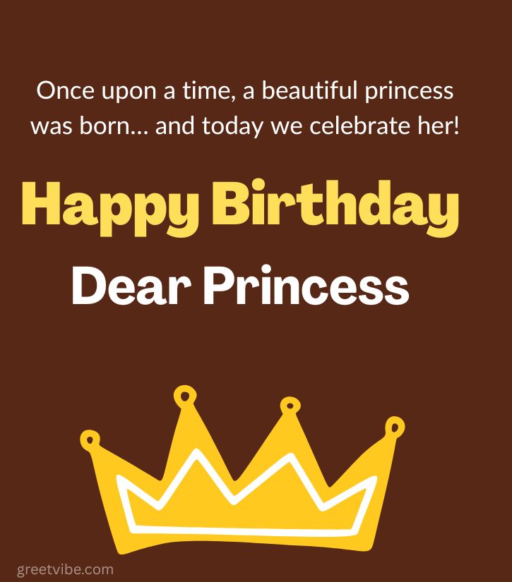 Happy Birthday Images for Princess Girl