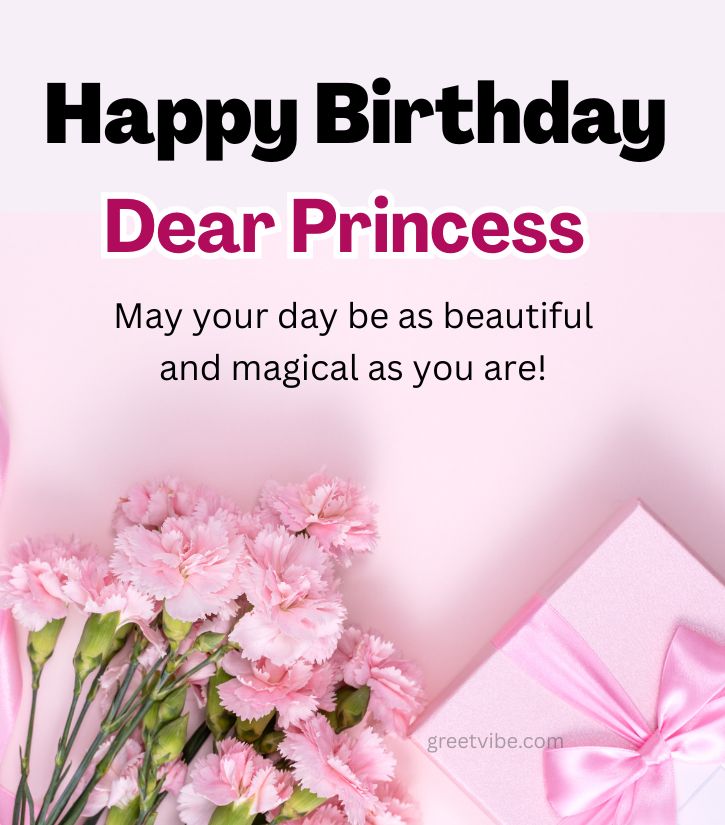Birthday Wishes for Sweet princess Girl