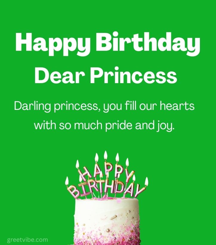 Happy Birthday Dear Princess