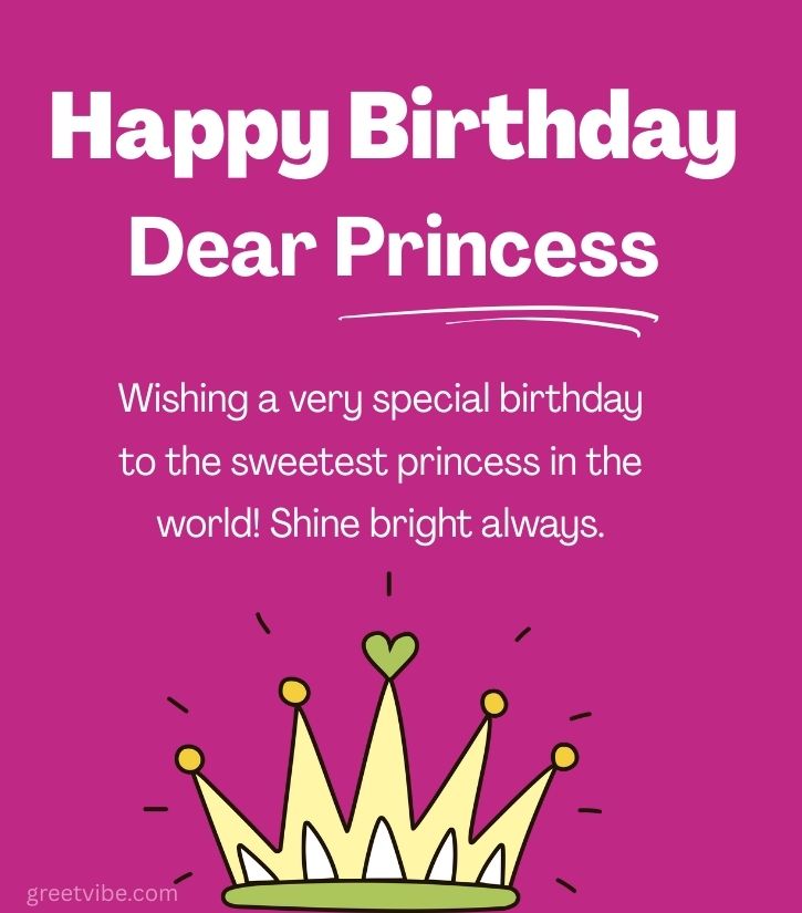 Happy Birthday Princess
