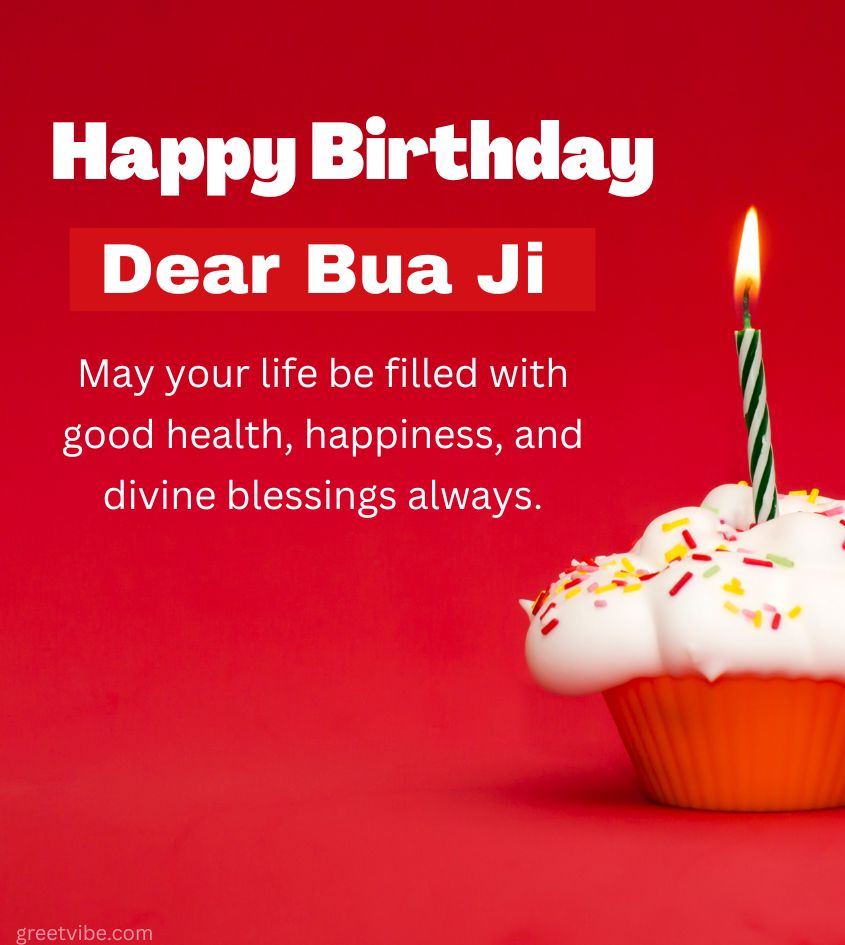 Blessing Birthday Quotes for Bua Ji