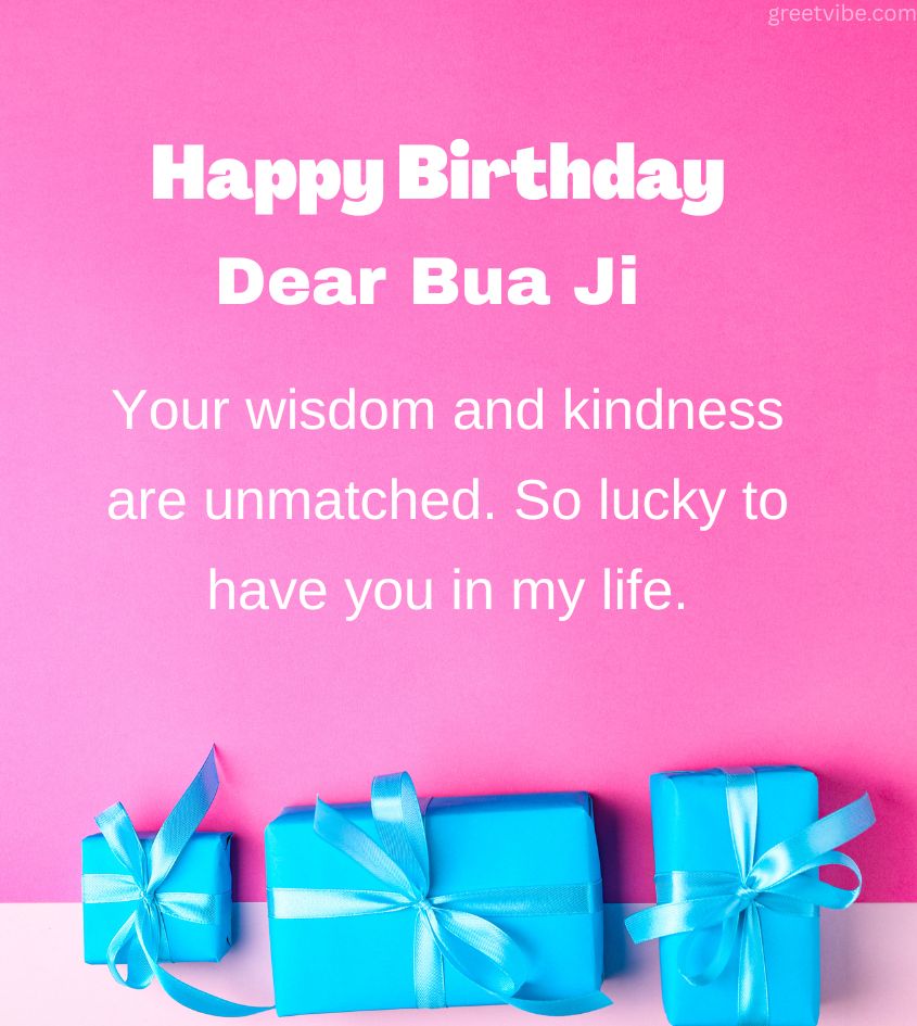 Inspirational Birthday Wishes for Bua