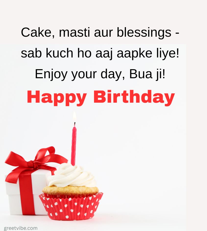 Happy Birthday Images to wish your Bua Ji