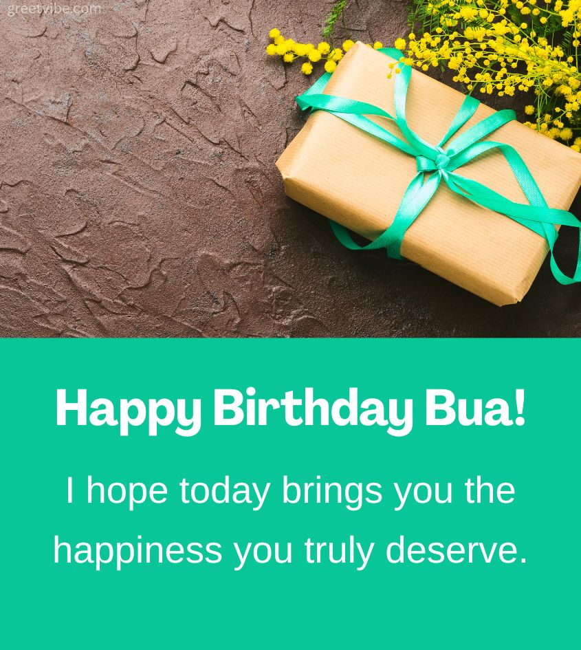 Birthday Wishes Images for Bua Ji