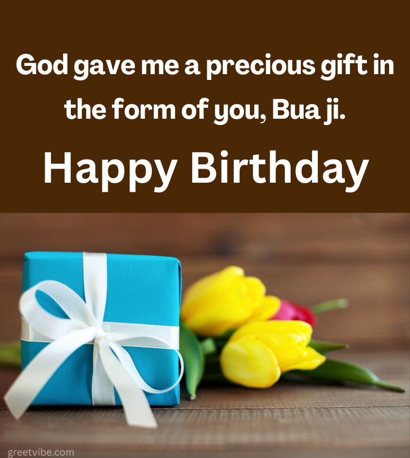 Short Birthday Greetings for Bua