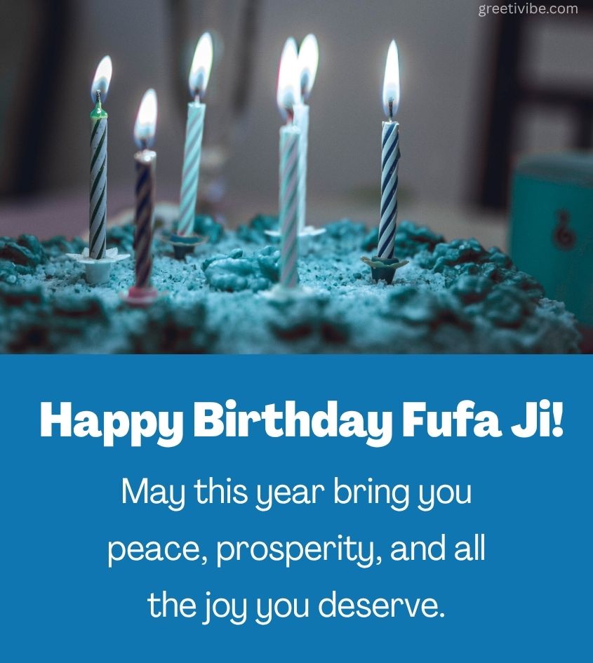 Birthday Images for Dear Fufa Ji