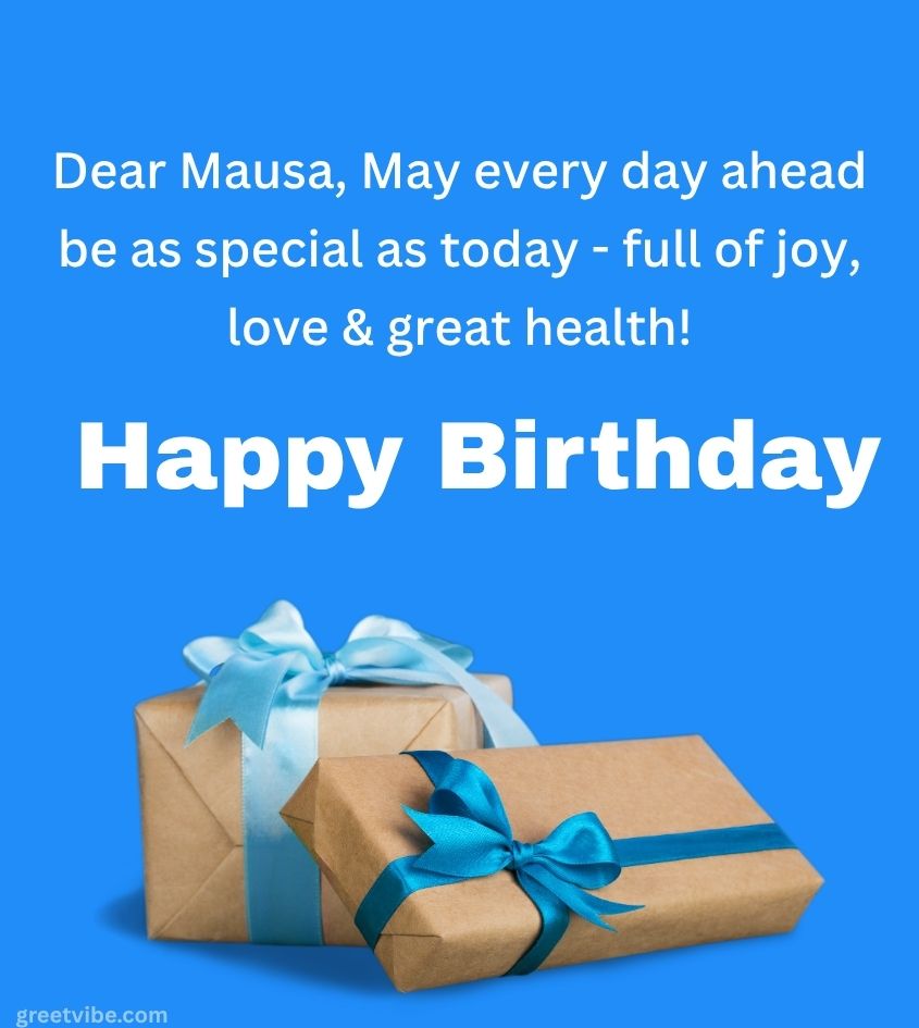 Happy Birthday Wishes Images for Mausa Ji