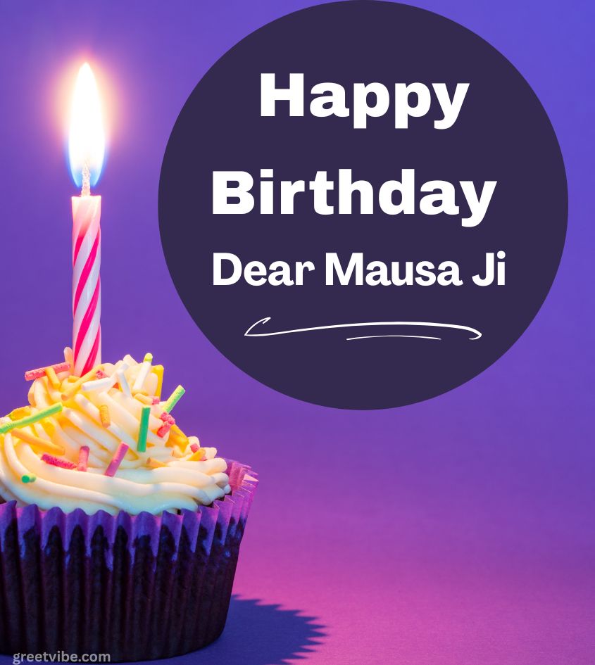 Mausa Ji Happy Birthday Wishes Images