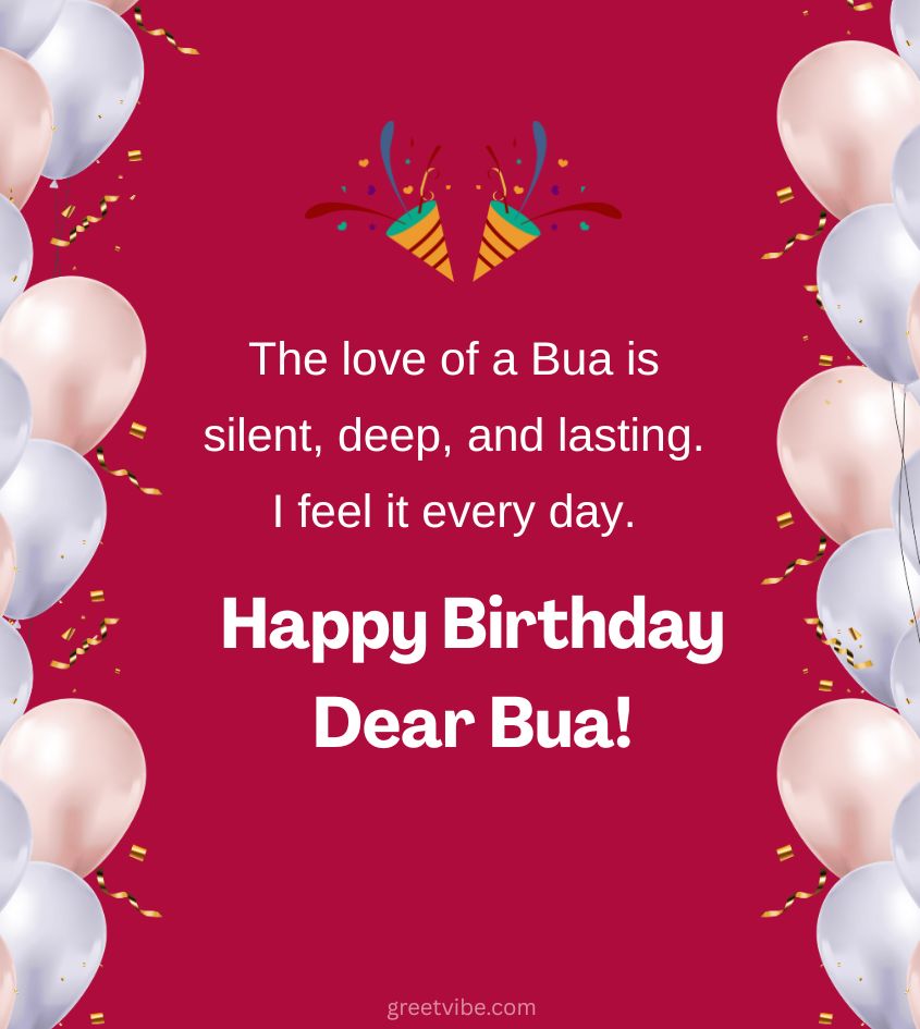 Birthday Quotes for Bua Ji