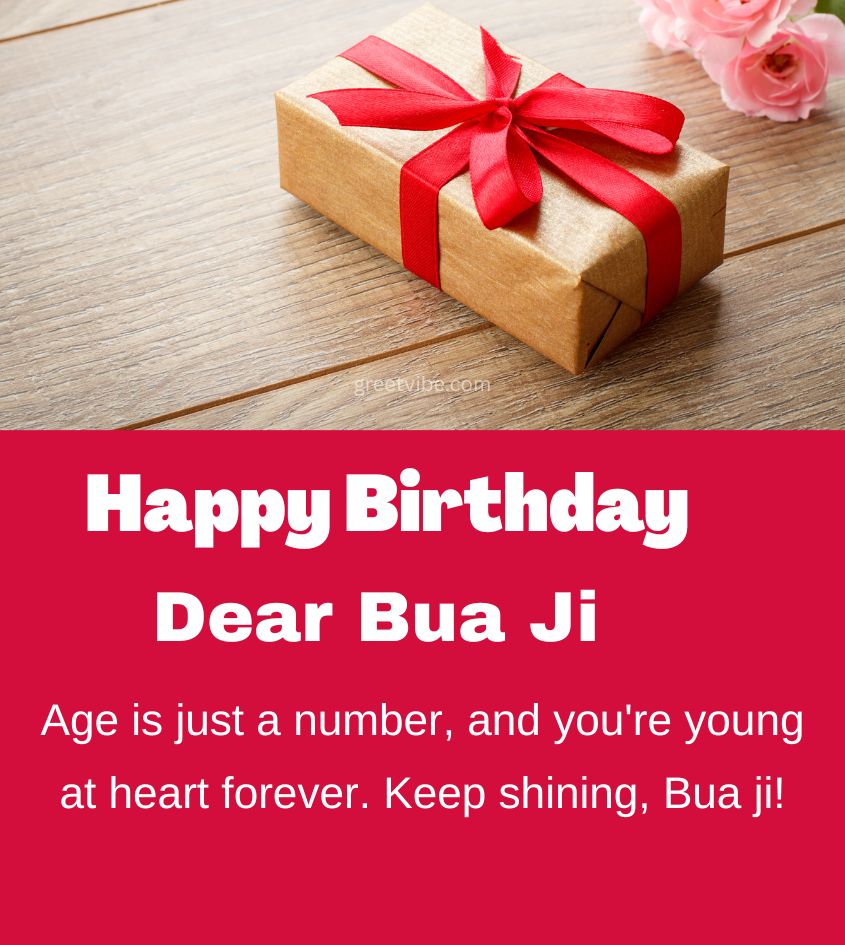 Funny Birthday Greetings for Bua Ji
