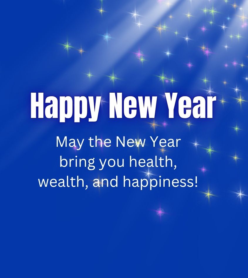 Happy New Year greeting