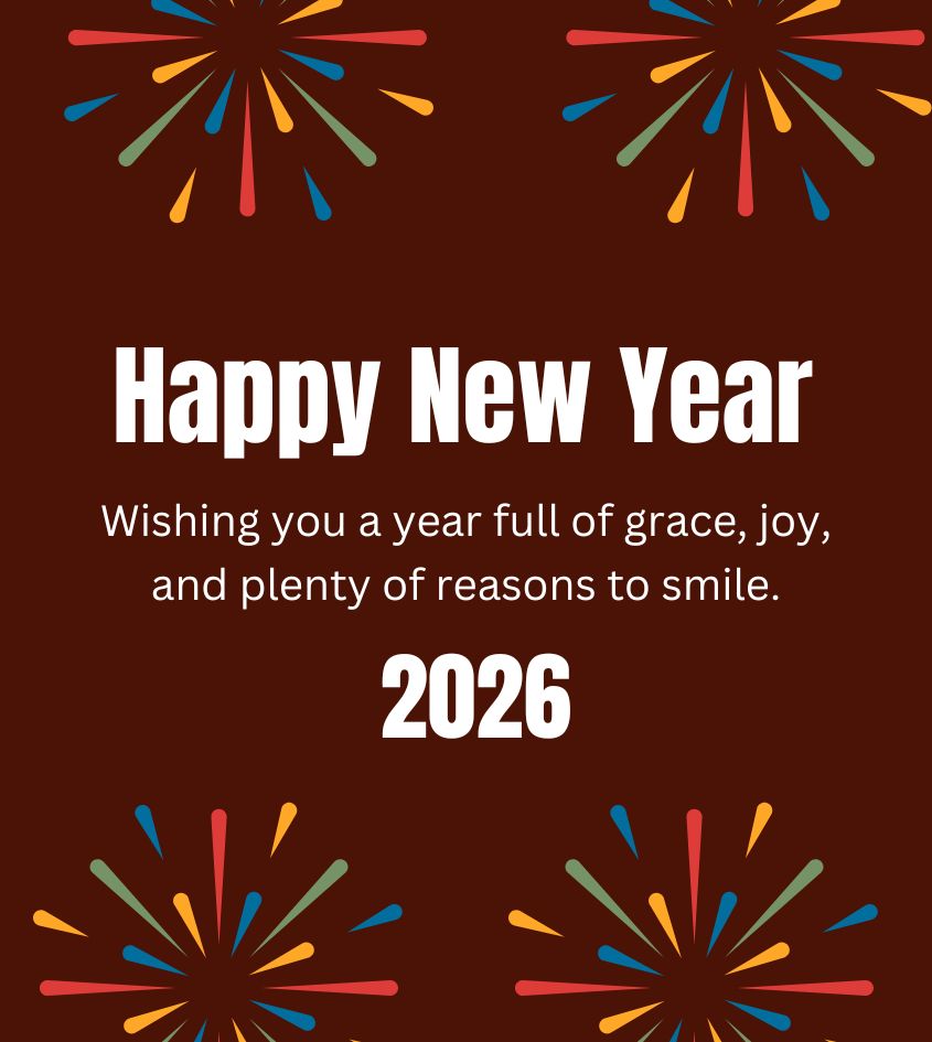 Happy New Year greeting 2026