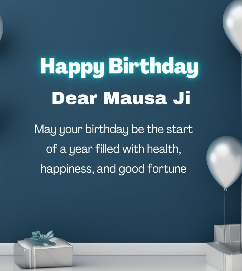 Birthday Wishes Images for Mausa Ji