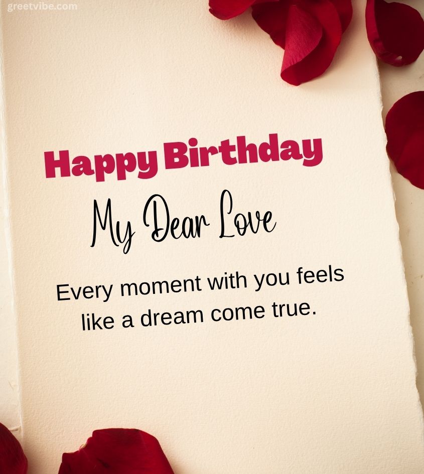 Heartfelt Birthday Greetings Images For Boyfriend