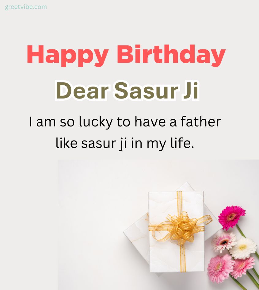 Birthday Greetings for Sasur
