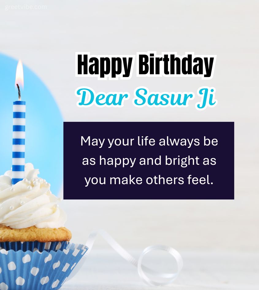 Happy Birthday Images for sasur ji