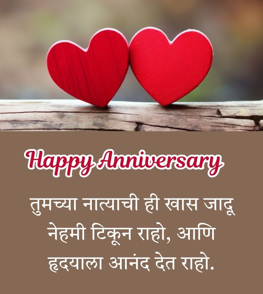 Love Anniversary Wishes in Marathi for Lovers