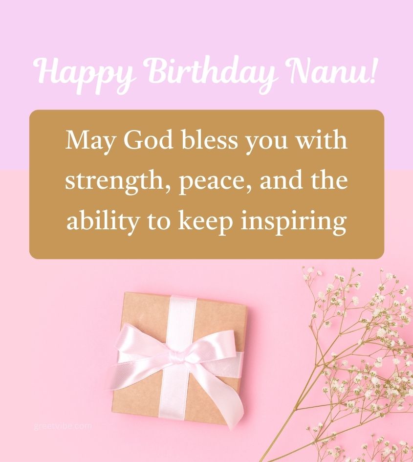 Blessing Birthday Wishes for Nana