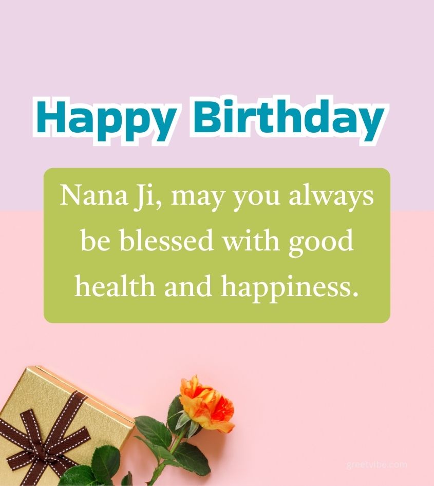 Happy Birthday Wishes for Nana