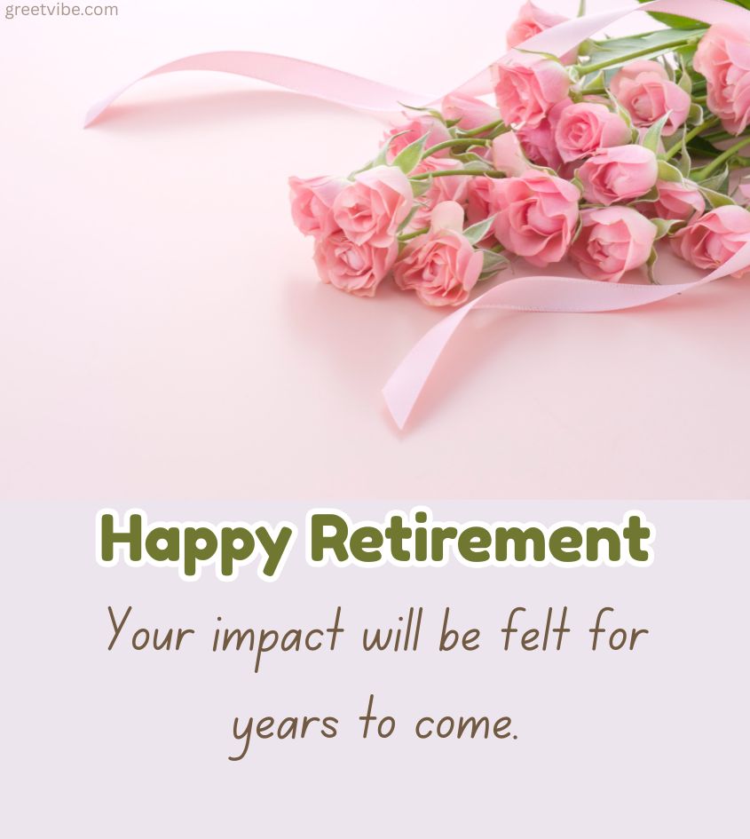 Heartfelt Retirement Quotes for Boss with Roses