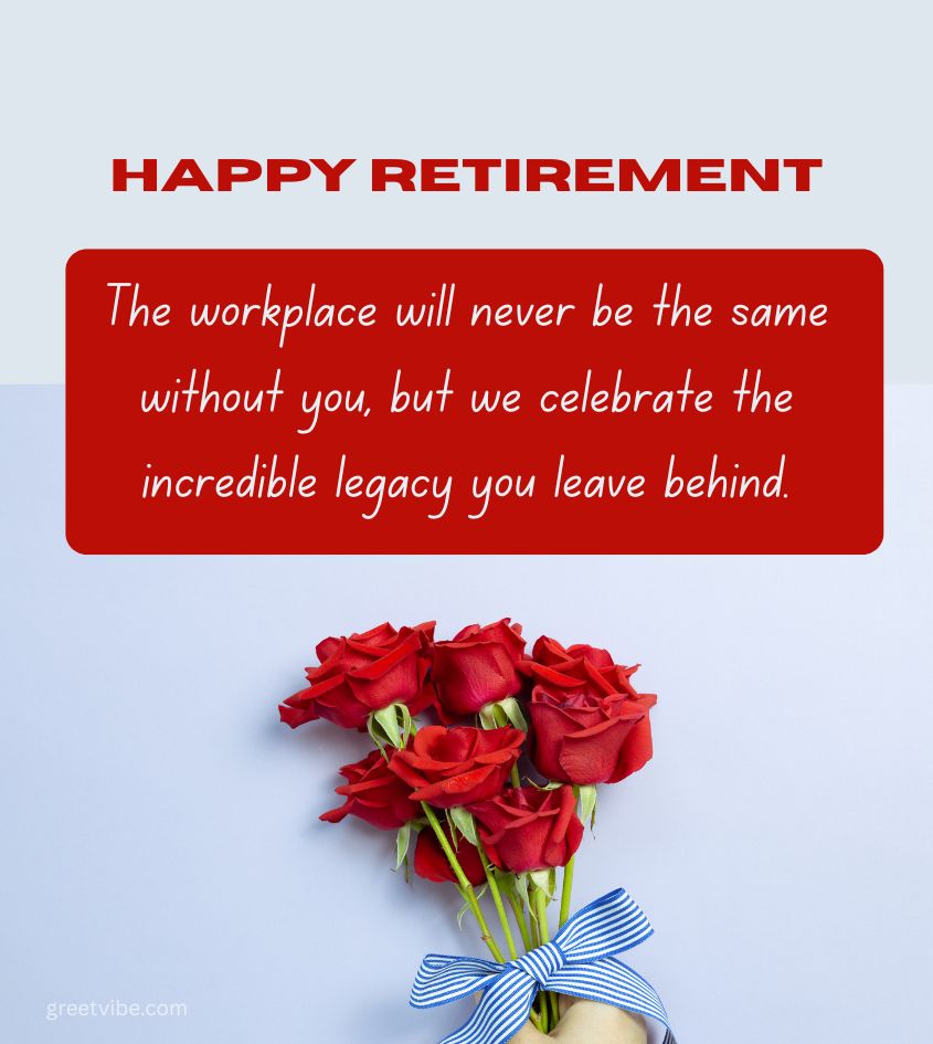 Retirement Wishes in English for Boss