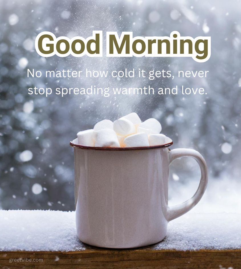 Winter Season Good Morning Wishes for Status