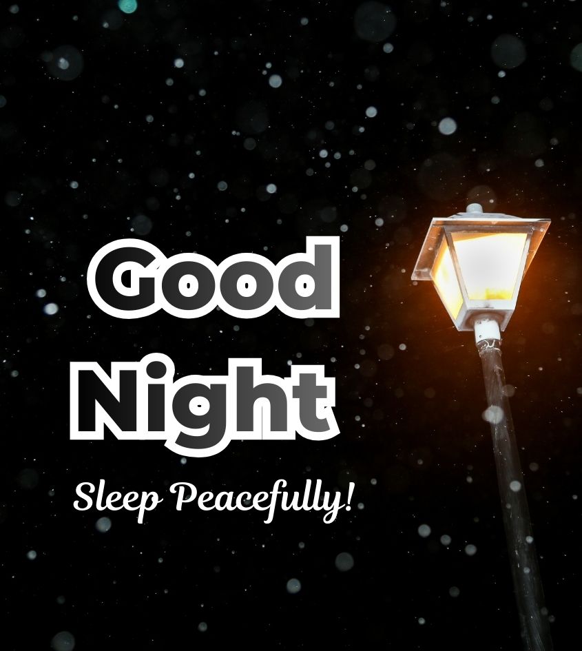 Beautiful Good Night Wishes for Winter