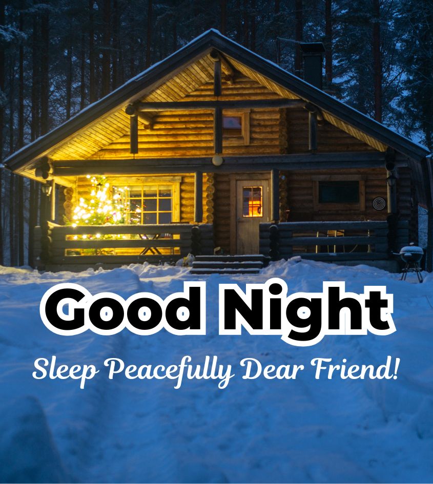 Good Night Winter Greetings for Status