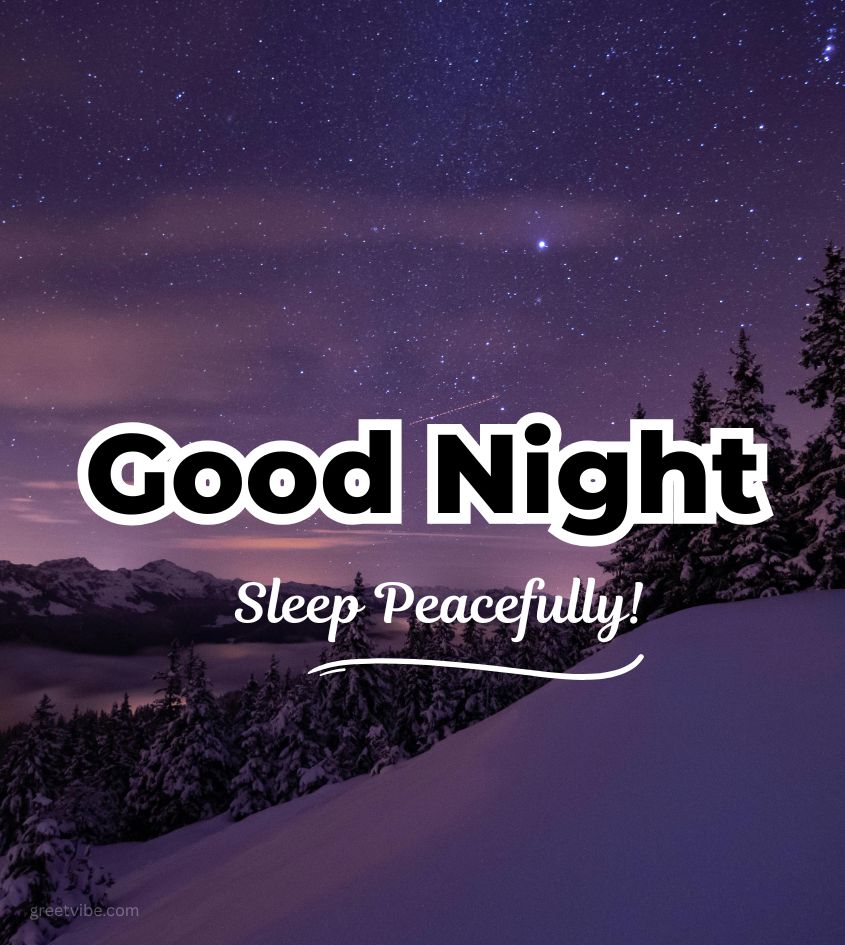 Good Night Pics with Winter Nature