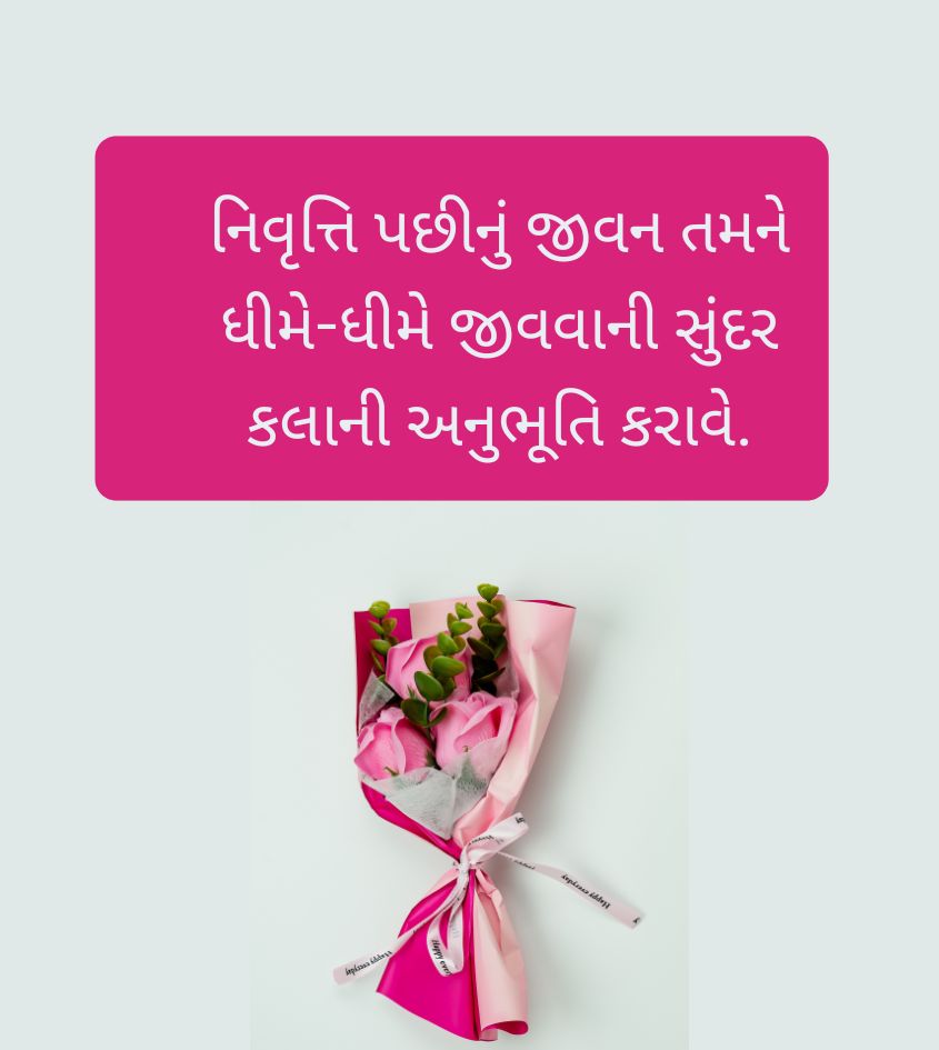 Gujarati Retirement Quotes