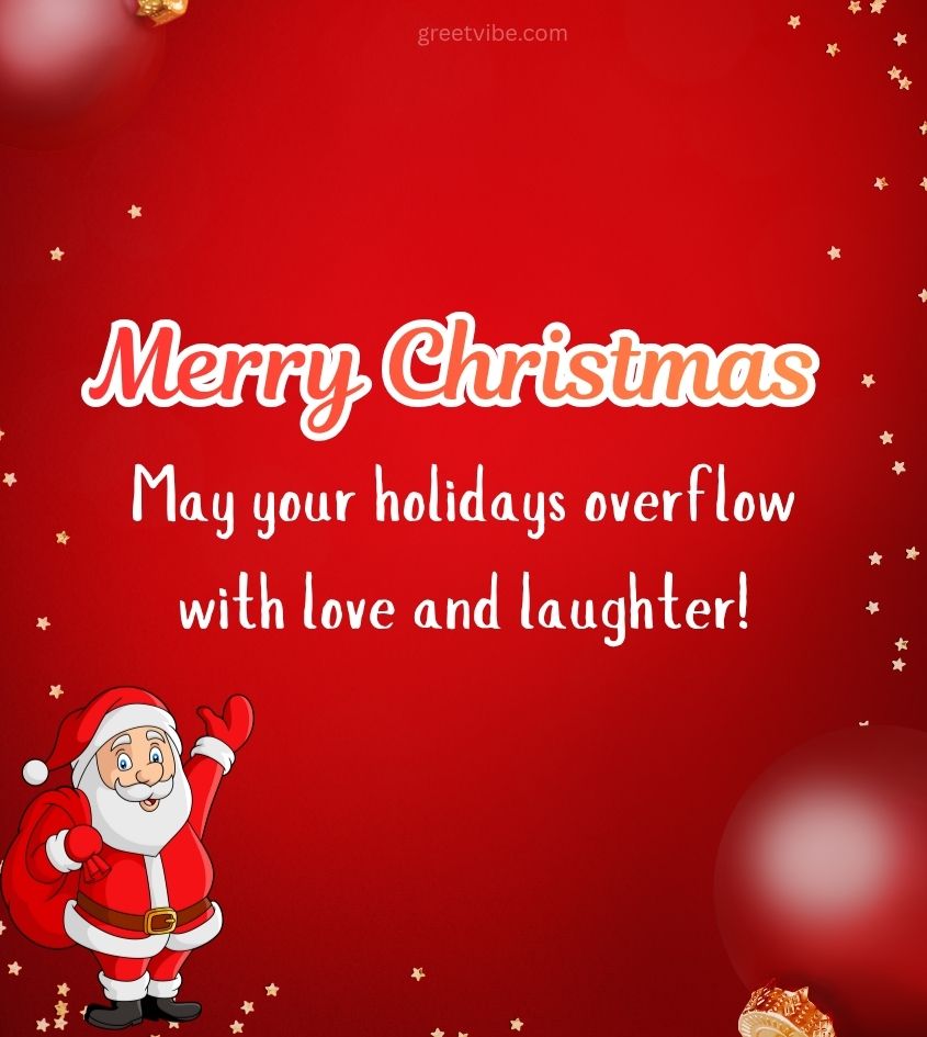 Merry Christmas Greetings for Lover